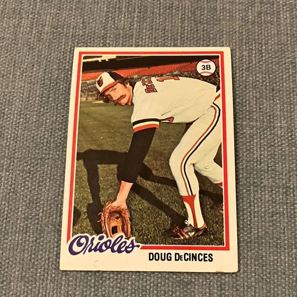 1978 Topps Baltimore Orioles Baseball Card Trading Card